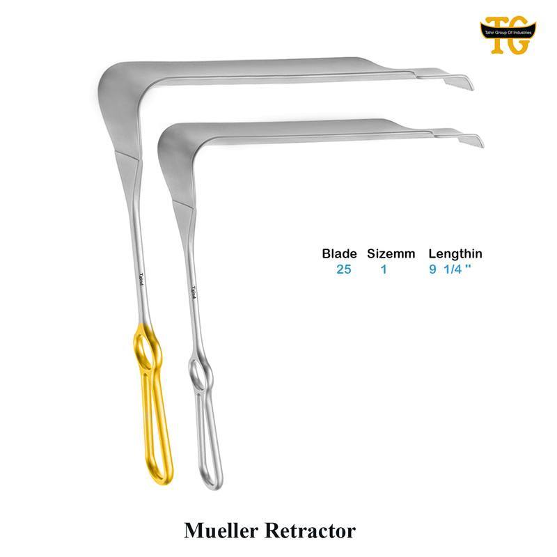 Mueller Retractor, surgical instruments, TGI's own catalog photograph