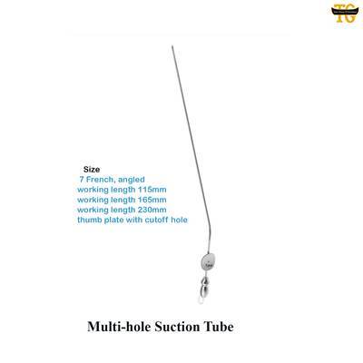 Multi Hole Suction Tube, surgical instruments, TGI's own catalog photograph