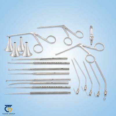 Myringotomy Instruments Set, ENT instruments, TGI's own catalog photograph
