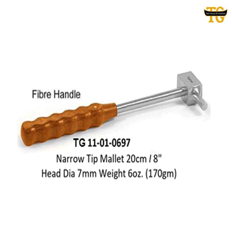 Narrow Tip Mallet, orthopedic instruments, TGI's own catalog photograph