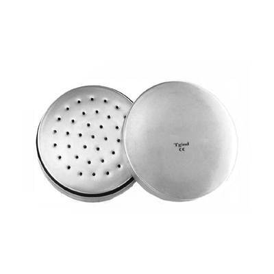 Needle Case, hollowware and sterilization boxes, TGI's own catalog photograph