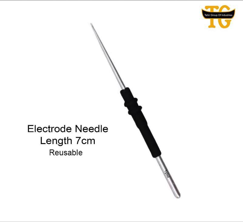 Needle Electrode Reusable, electrosurgical instruments, TGI's own catalog photograph