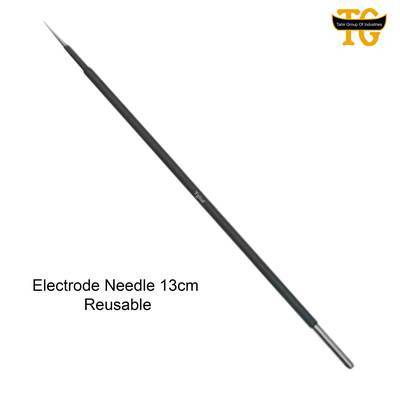 Needle Electrode Reusable, electrosurgical instruments, TGI's own catalog photograph