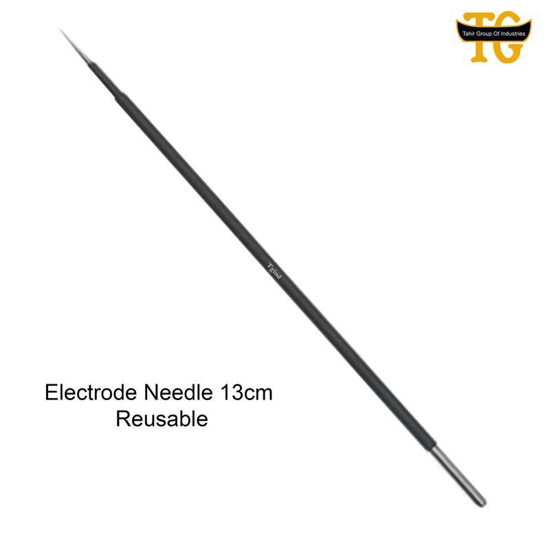 Needle Electrode Reusable, electrosurgical instruments, TGI's own catalog photograph