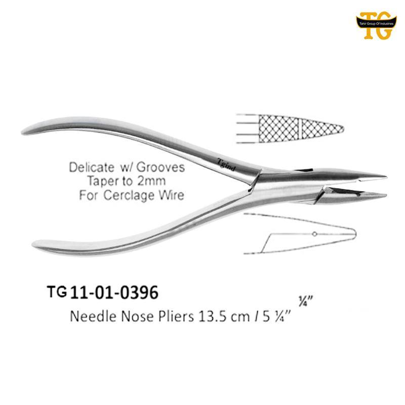 Needle Nose Plier, orthopedic instruments, TGI's own catalog photograph