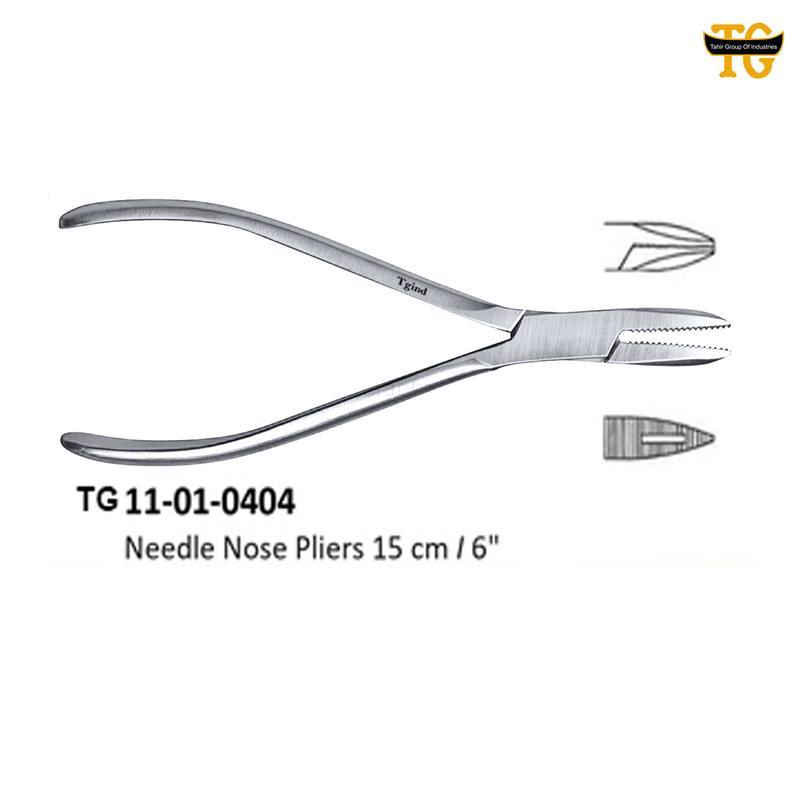 Needle Nose Plier, orthopedic instruments, TGI's own catalog photograph
