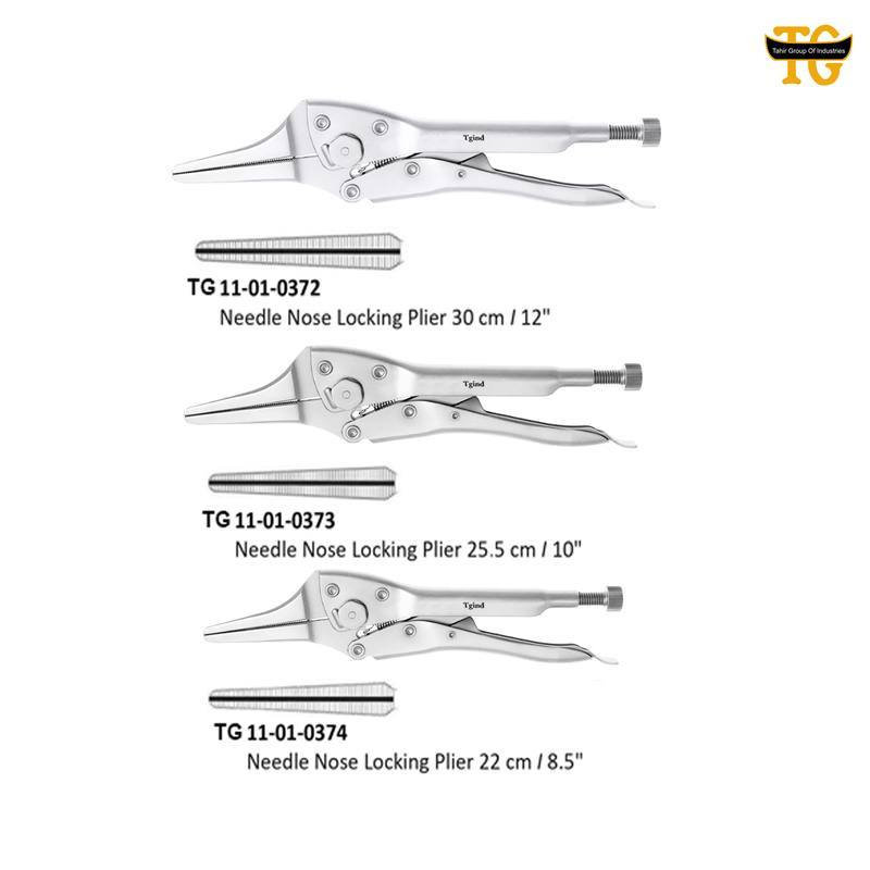 Needle Vise Grip Plier, orthopedic instruments, TGI's own catalog photograph