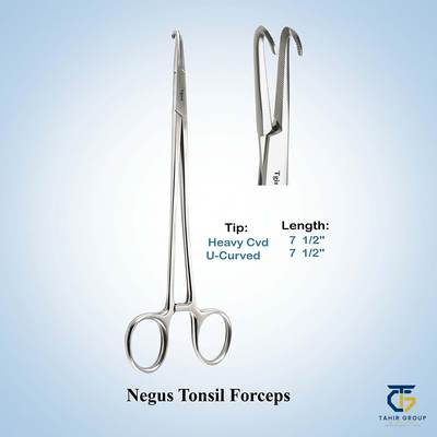 Negus Tonsil Forceps, ENT instruments, TGI's own catalog photograph