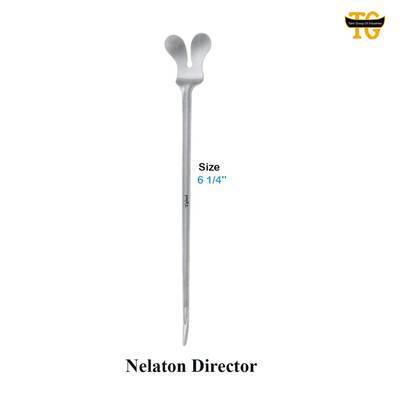 Nelaton Director, surgical instruments, TGI's own catalog photograph