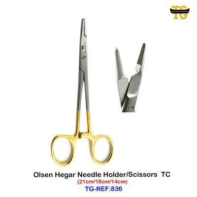 Olsen Hegar Needle Holder, TGI's own catalogue photograph