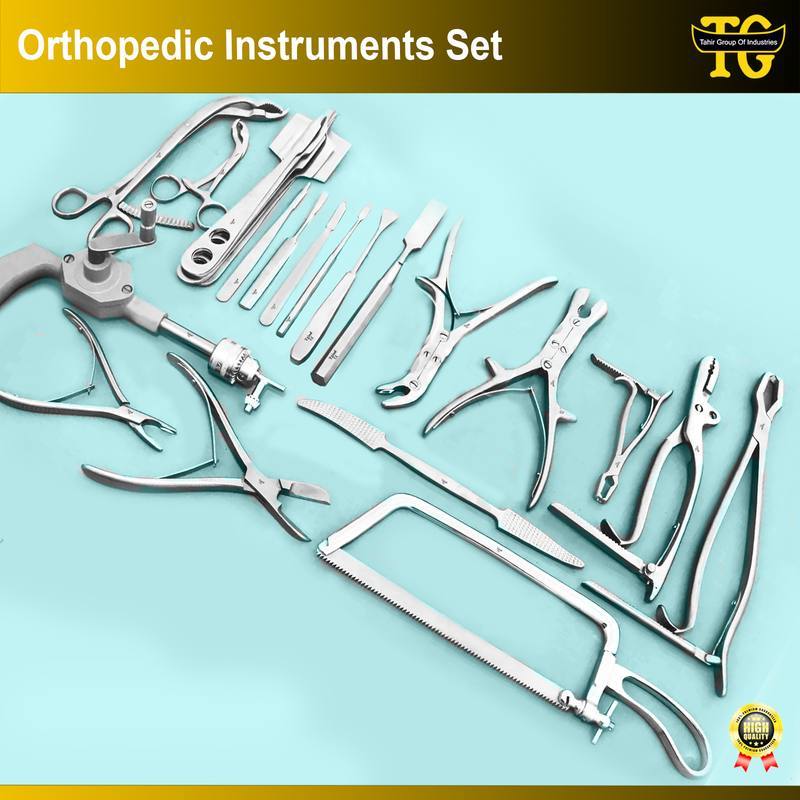 Orthopedic Instruments Set, orthopedic instruments, TGI's own catalog photograph