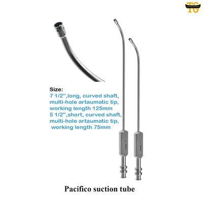 Pacifico Suction Tube, surgical instruments, TGI's own catalog photograph