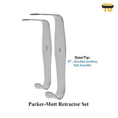 Parker Mott Retractor, surgical instruments, TGI's own catalog photograph