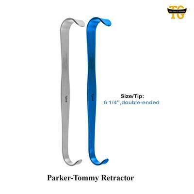 Parker Tommy Retractor, surgical instruments, TGI's own catalog photograph