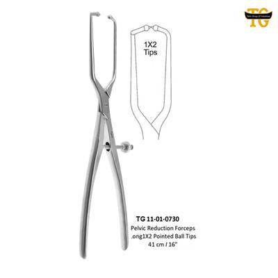 Pelvic Reduction Forceps, orthopedic instruments, TGI's own catalog photograph