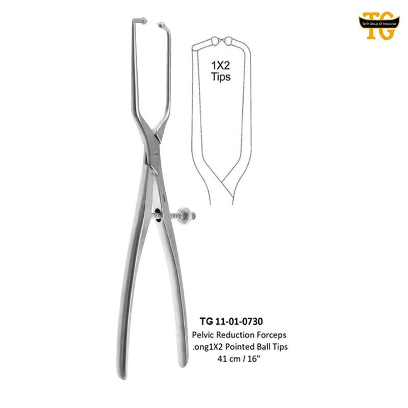 Pelvic Reduction Forceps, orthopedic instruments, TGI's own catalog photograph