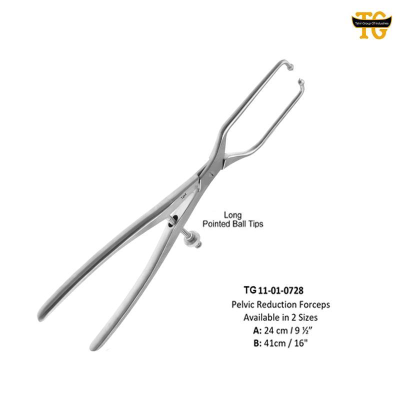 Pelvic Reduction Forceps, orthopedic instruments, TGI's own catalog photograph