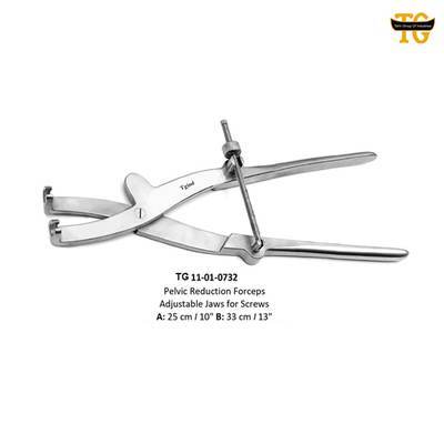 Pelvic Reduction Forceps, orthopedic instruments, TGI's own catalog photograph