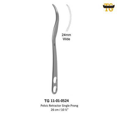 Pelvic Retractor Single Prong, orthopedic instruments, TGI's own catalog photograph