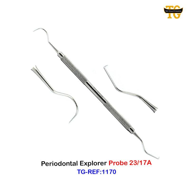 Periodontal Explorer Probe 23/17A, dental instruments, TGI's own catalog photograph