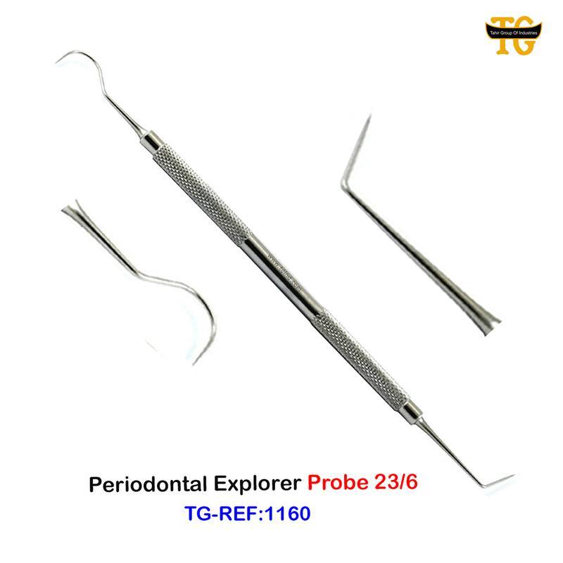 Periodontal Explorer Probe 23/6, dental instruments, TGI's own catalog photograph