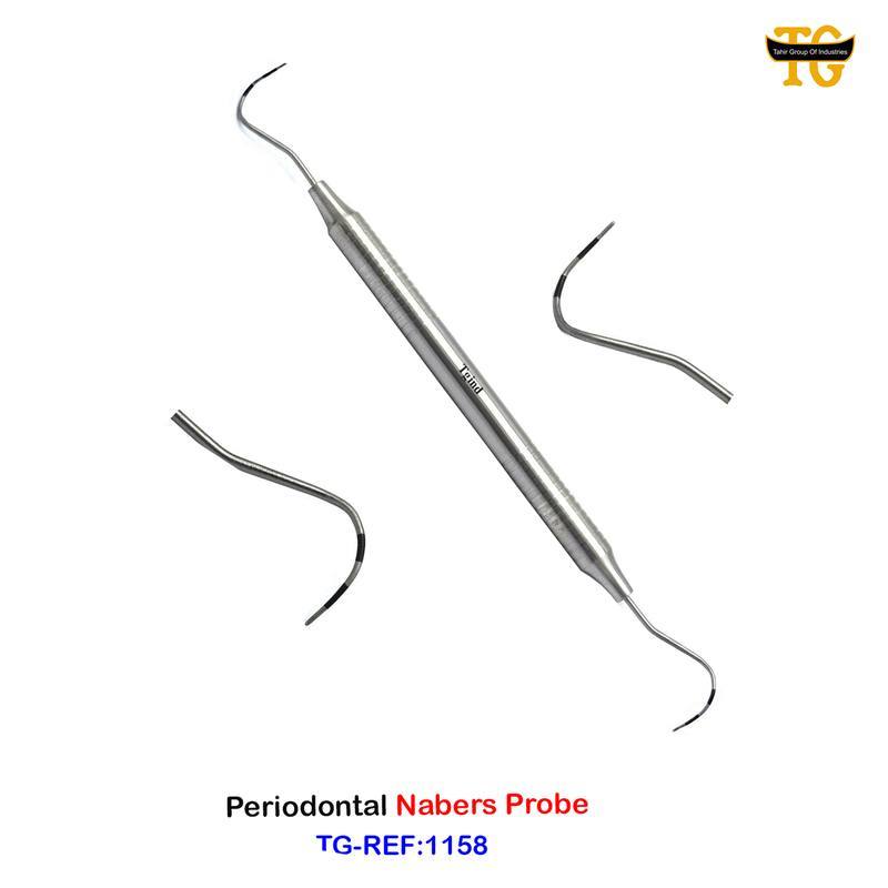 Periodontal Nabers Probe, dental instruments, TGI's own catalog photograph