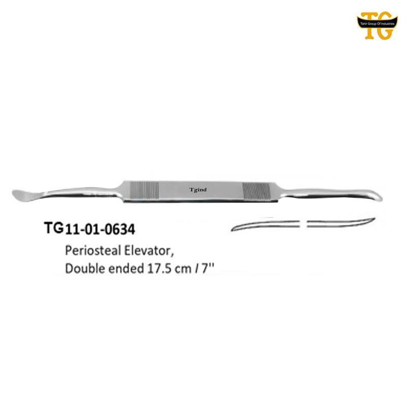 Periosteal Elevator, Double Ended, orthopedic instruments, TGI's own catalog photograph