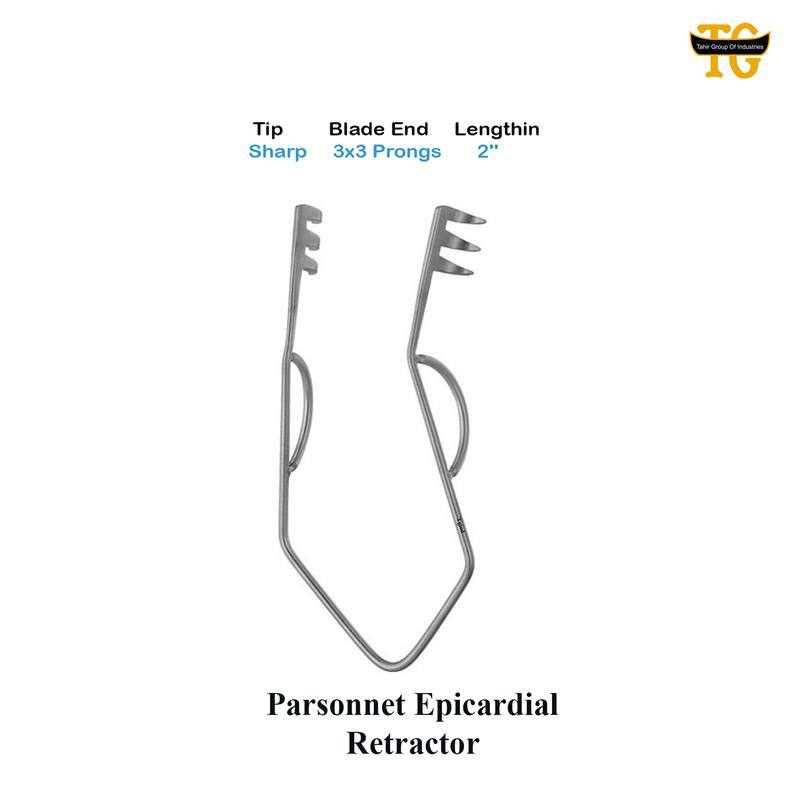 Parsonnet Retractor, surgical instruments, TGI's own catalog photograph