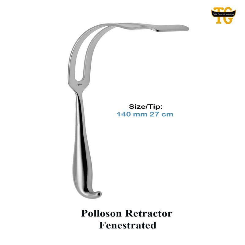 Polloson Retractor, surgical instruments, TGI's own catalog photograph