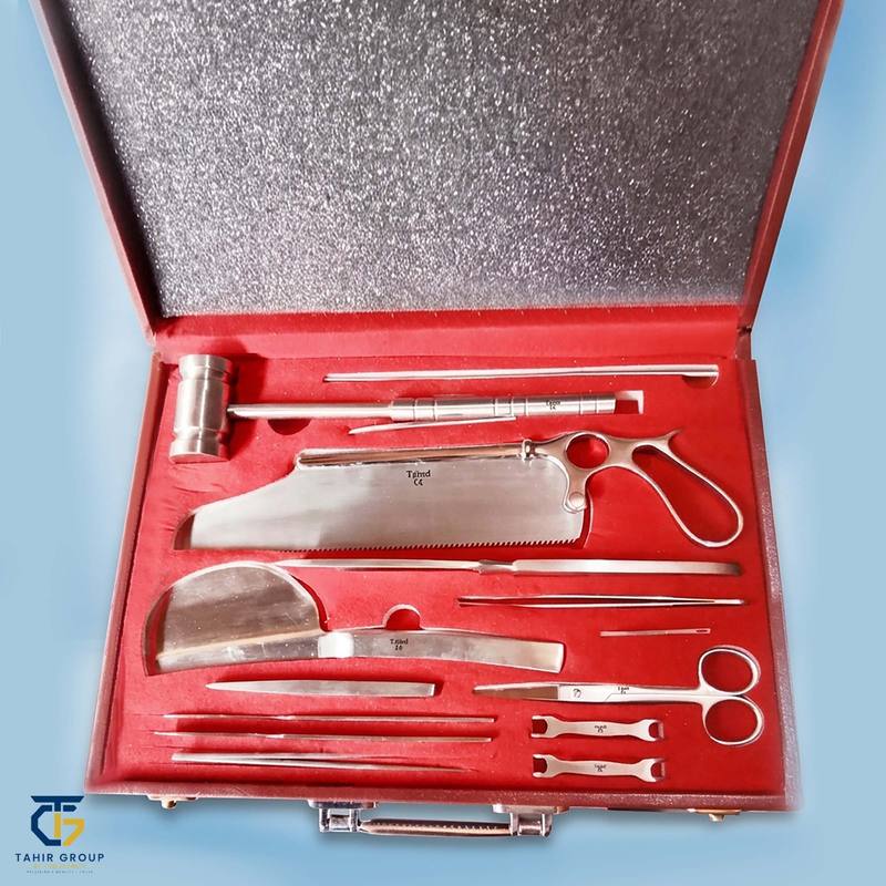 Post Mortem Set, surgical instrument sets, TGI's own catalog photograph