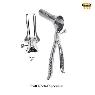 Pratt Rectal Speculum, surgical instruments, TGI's own catalog photograph