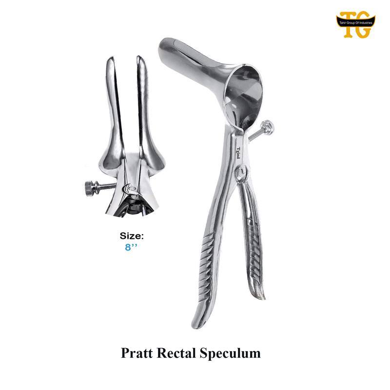 Pratt Rectal Speculum, surgical instruments, TGI's own catalog photograph