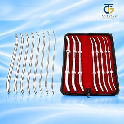 Pratt Uterine Dilator Set, gynecology instruments, TGI's own catalog photograph