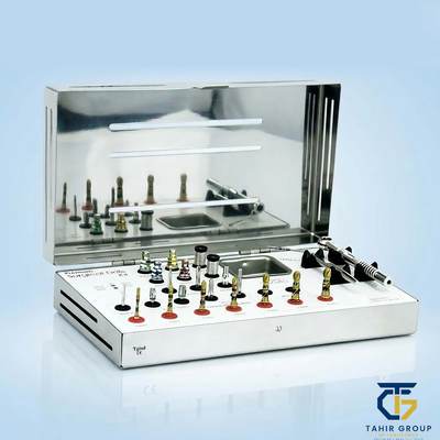 Premium Cortical Drills Kit, dental implant kits, TGI's own catalog photograph