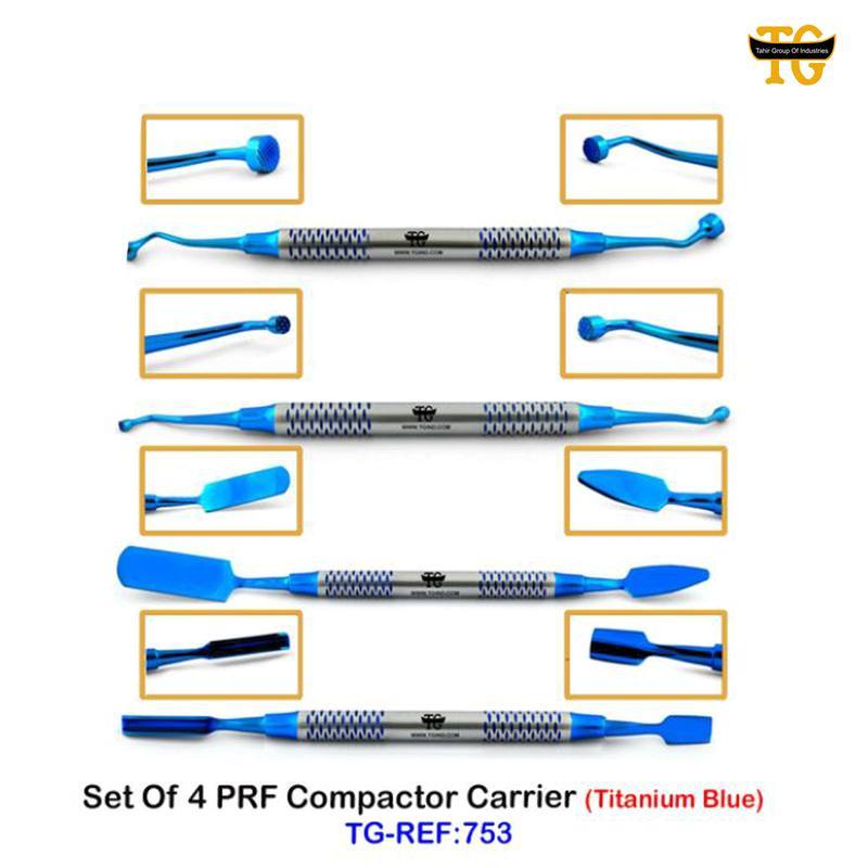 PRF Instrument Set, dental instruments, TGI's own catalog photograph