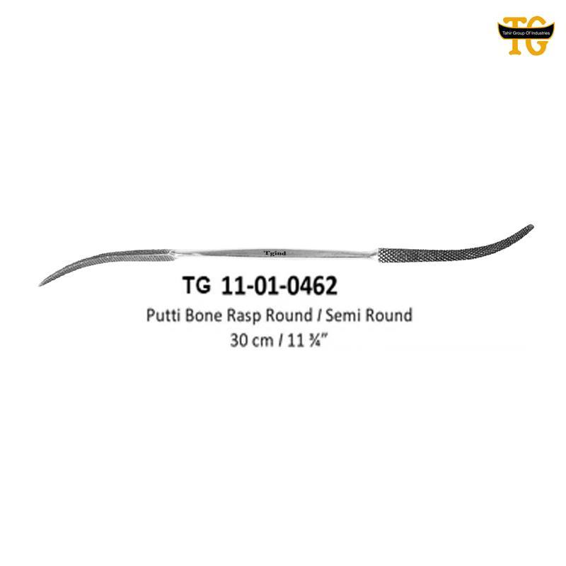 Putti Bone Rasp, orthopedic instruments, TGI's own catalog photograph