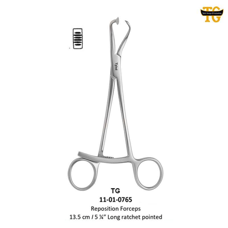 Reposition Forceps, orthopedic instruments, TGI's own catalog photograph