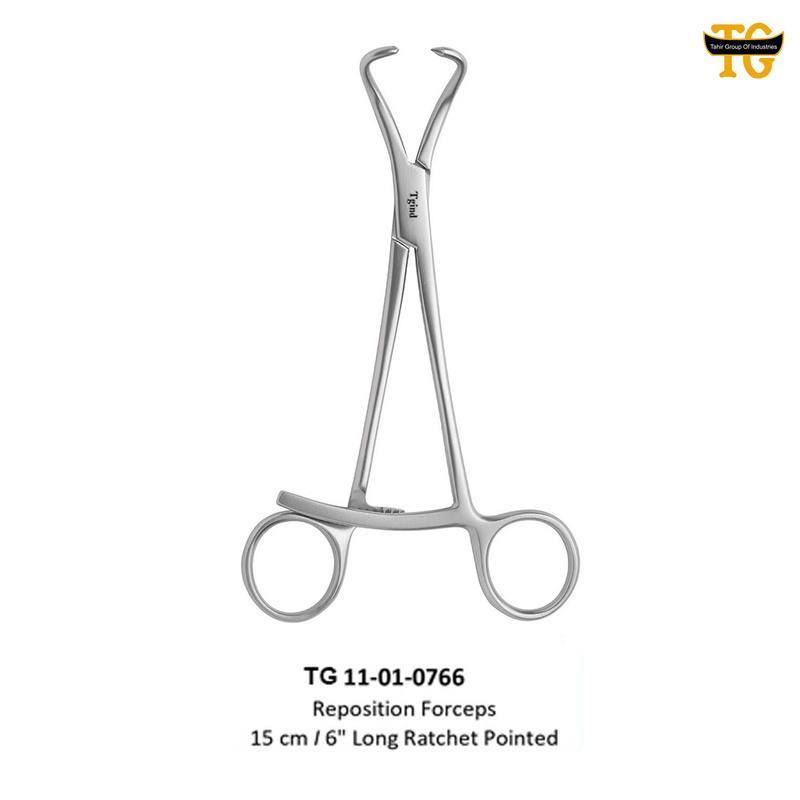 Reposition Forceps, orthopedic instruments, TGI's own catalog photograph