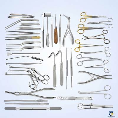 Rhinoplasty Surgery Set, ENT instruments, TGI's own catalog photograph