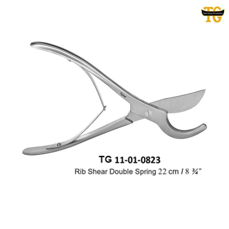 Rib Shear Double Spring, orthopedic instruments, TGI's own catalog photograph