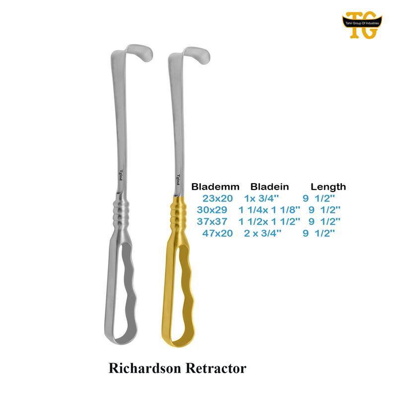 Richardson Retractor, surgical instruments, TGI's own catalog photograph