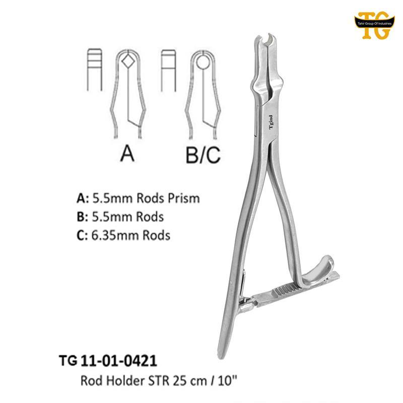 Rod Holder STR, orthopedic instruments, TGI's own catalog photograph