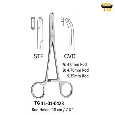 Rod Holder, orthopedic instruments, TGI's own catalog photograph