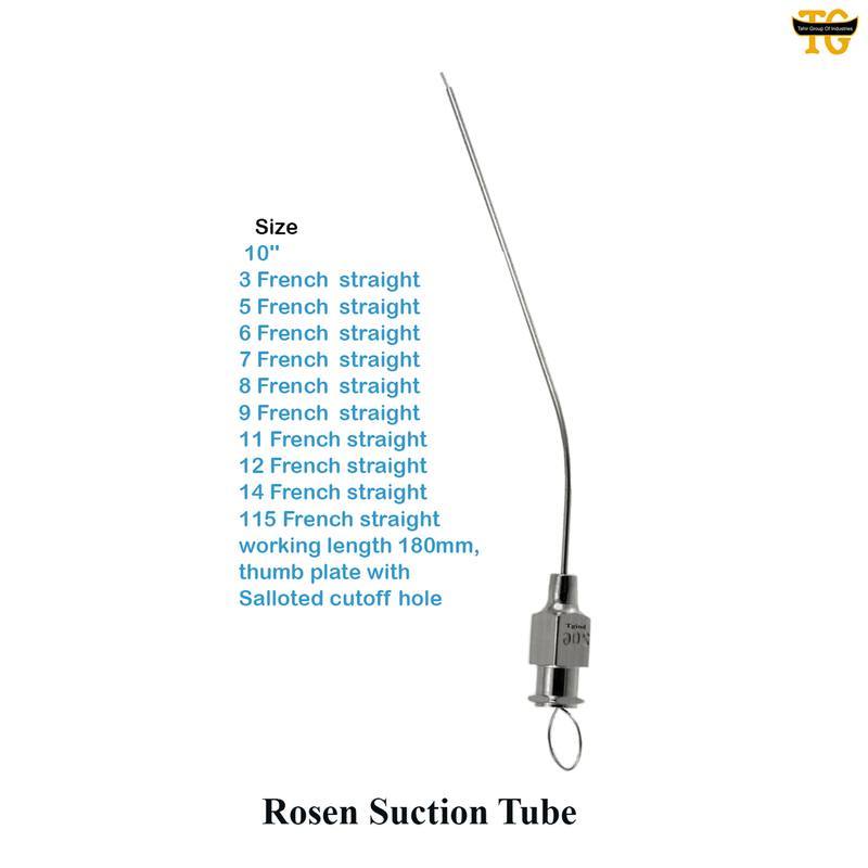 Rosen Suction Tube, surgical instruments, TGI's own catalog photograph