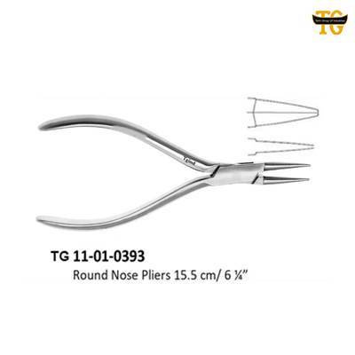 Round Nose Plier, orthopedic instruments, TGI's own catalog photograph