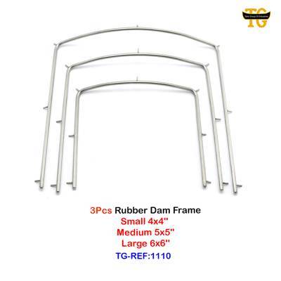 Rubber Dam Frame, dental instruments, TGI's own catalog photograph