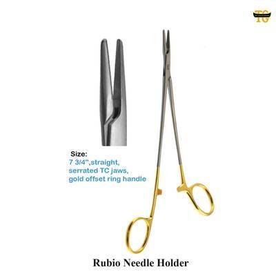 Rubio Needle Holder, TGI's own catalog photograph