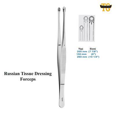 Russian Tissue Forceps, surgical instruments, TGI's own catalog photograph