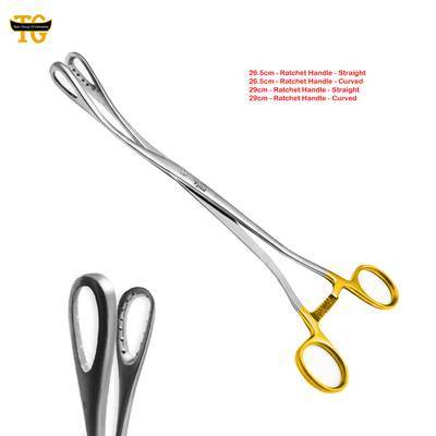 Saenger Ovum Forceps, gynecology instruments, TGI's own catalog photograph