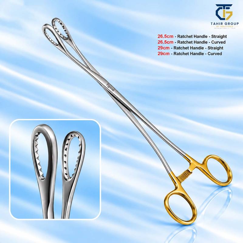Saenger Ovum Forceps, gynecology instruments, TGI's own catalog photograph